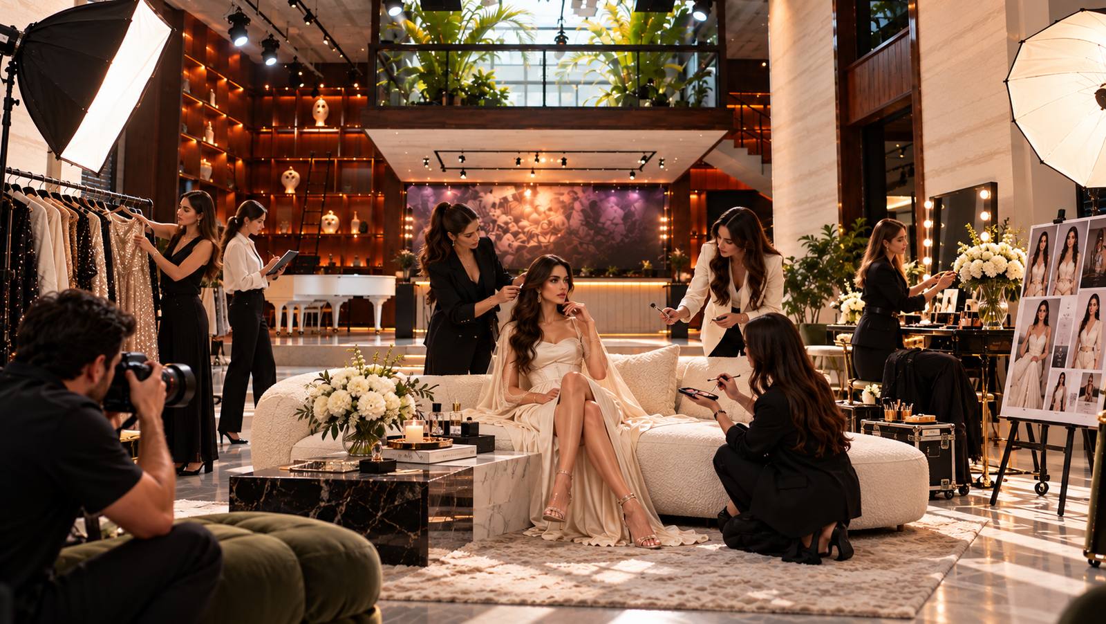 Editorial Photoshoot Location in Dubai: Booking a Private House for Fashion and Brand Shoots