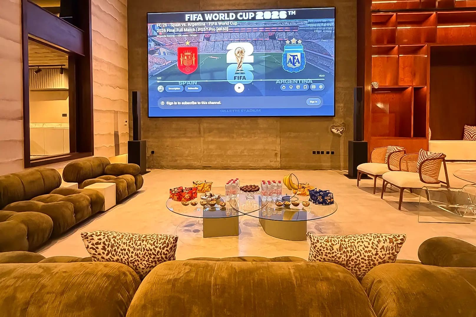 Private Film Nights and Live Sports Viewing at Someone’s House