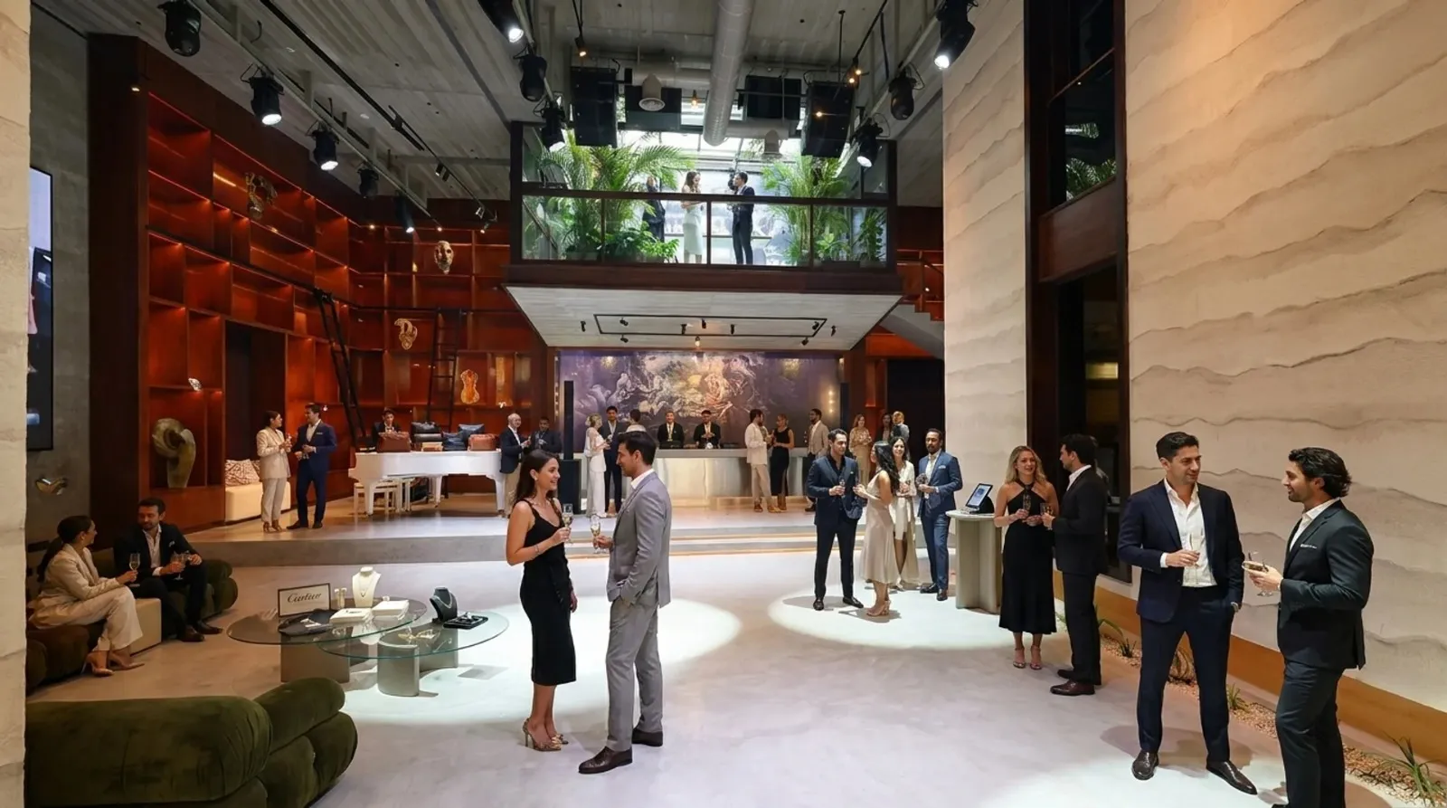 Investor networking venue layout at Someone's House Dubai Investor networking venue layout at Someone's House Dubai