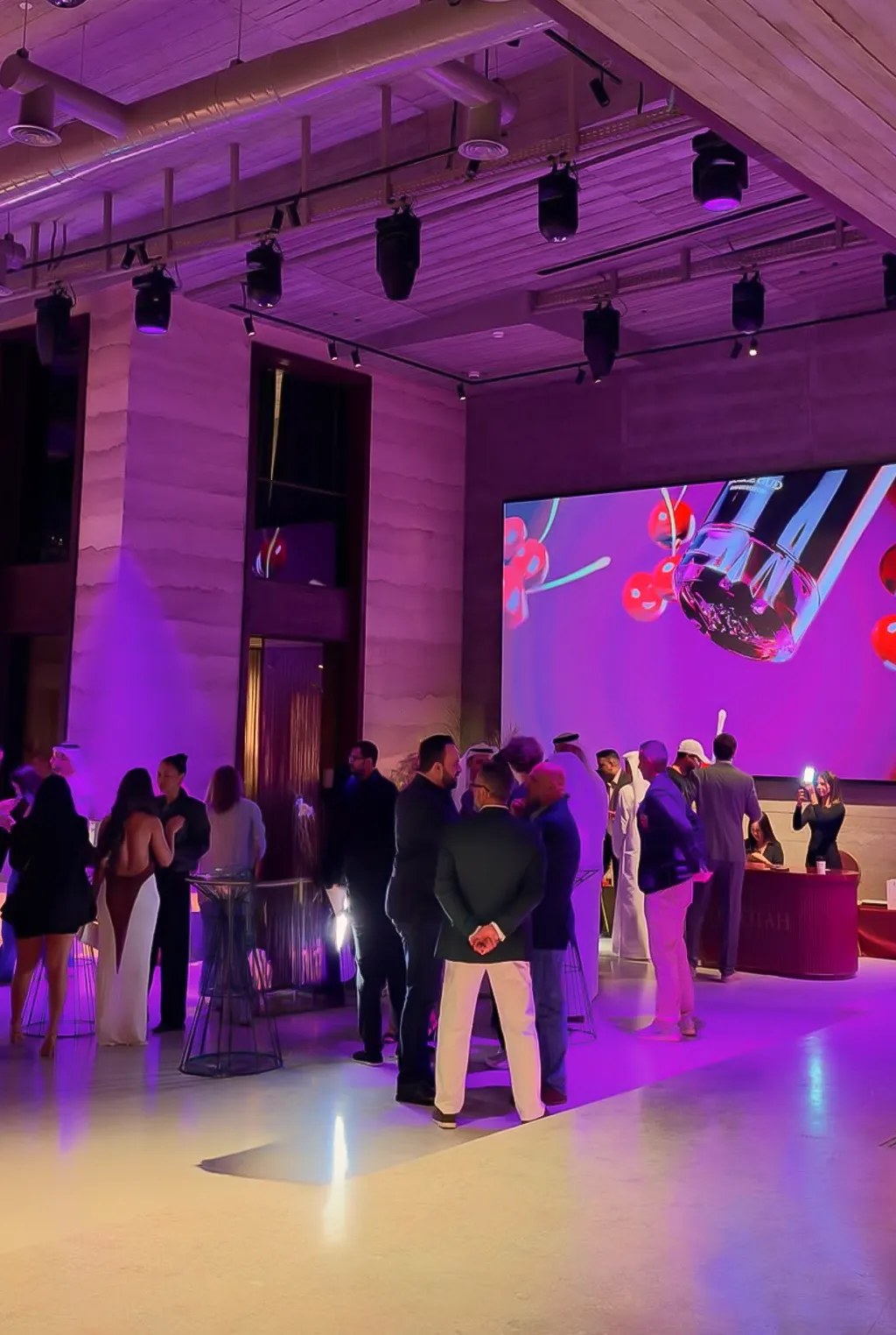 Guests at the Lootah Desert Oud and Dolce Oud launch at Someone’s House Dubai